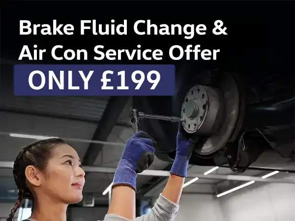 Brake Fluid Change & Air Con Service Offer