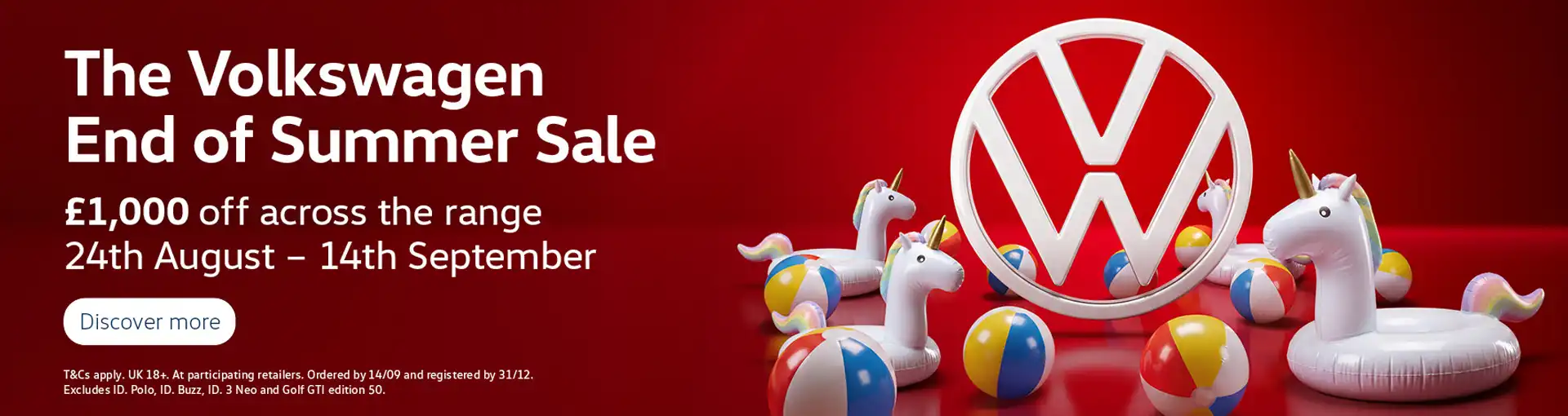 Volkswagen End of Summer Sale 
