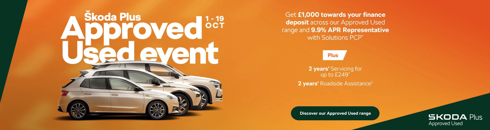 Skoda Approved Used car Banner 02