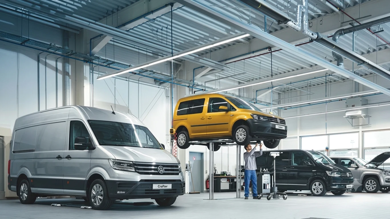 Volkswagen commercial vehicle workshop