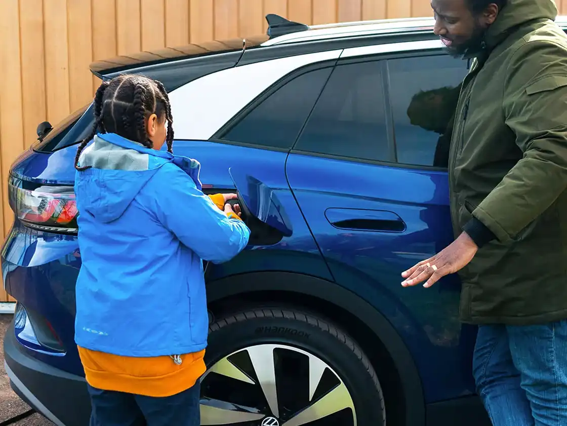 Volkswagen ID.4 charging