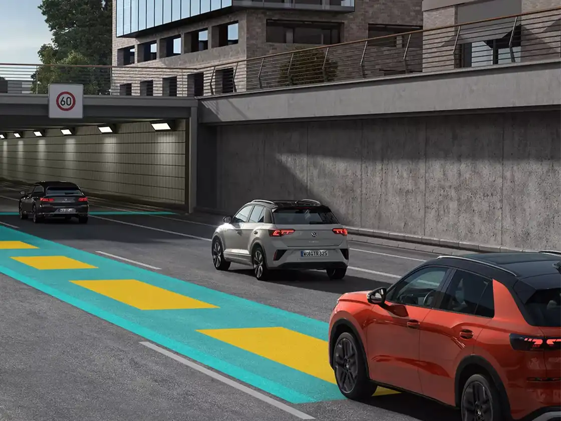 Volkswagen T-Roc driver assistance