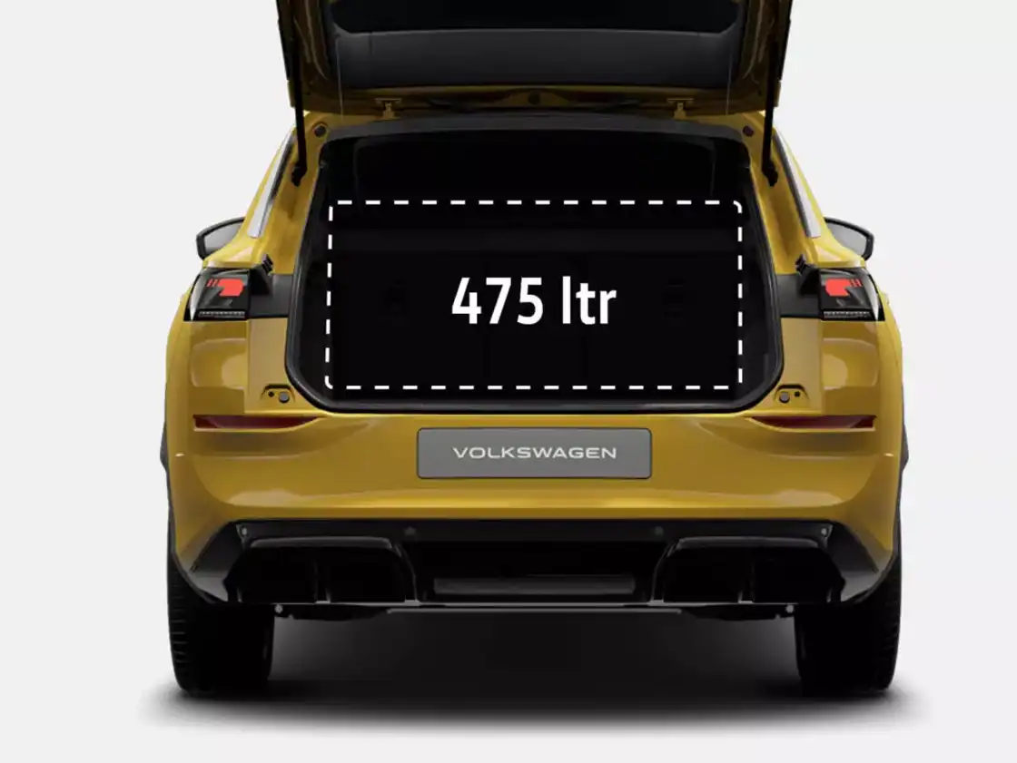 Volkswagen T-Roc luggage space