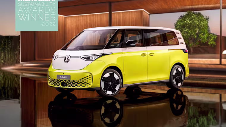 All-electric ID. Buzz crowned Best Electric Car at Marie Claire Sustainability Awards 2022