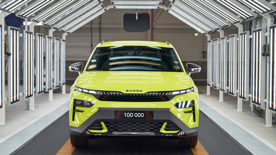 Skoda produces 100000 all-electric Elroq