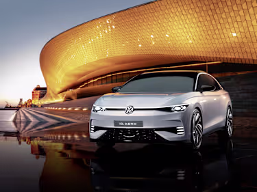 Volkswagen’s first fully-electric sedan world premiere of the ID. AERO