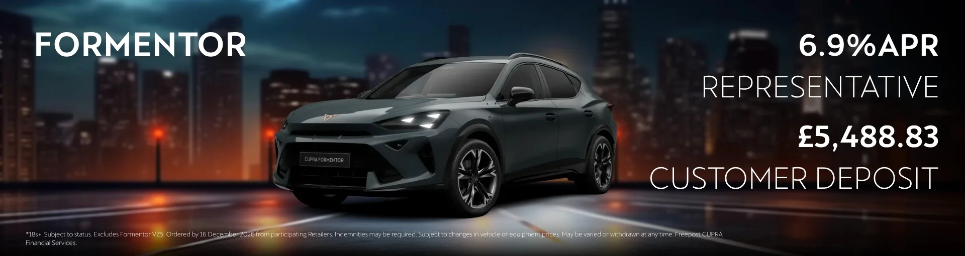 new car offers banner