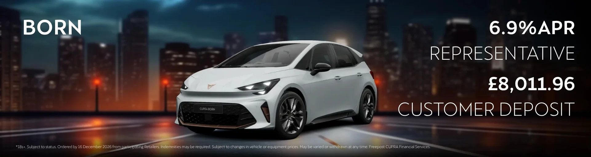 new car offers banner