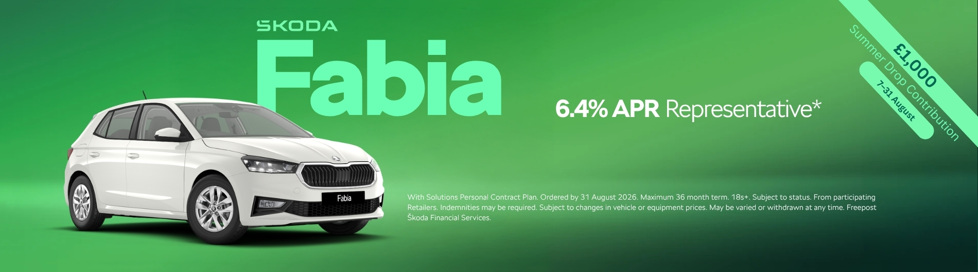 new car offers banner